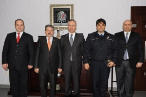 BİLECİK EMNİYET M&Uuml;D&Uuml;R&Uuml;NDEN İADE-İ ZİYARET