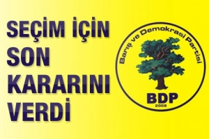 BDP SE&Ccedil;İMLERE NASIL GİRECEK