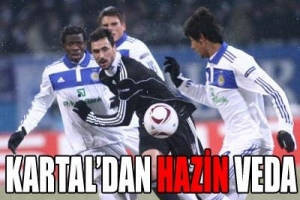 BEŞİKTAŞ AVRUPA'YA VEDA ETTİ