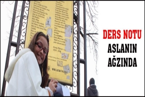 NOT ASLANIN AĞZINDA