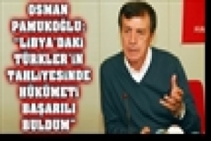 PAMUKOĞLU'NDAN TAHLİYE OPERASYONUNA &Ouml;VG&Uuml;