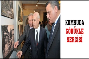 KOMŞUDA G&Ouml;R&Uuml;KLE SERGİSİ