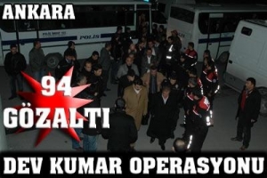ANKARA'DA DEV KUMAR OPERASYONU