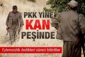 PKK SÖZDE EYLEMSİZLİK KARARINI BİTİRDİ