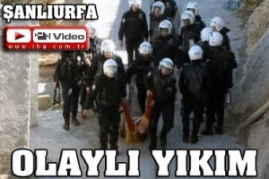URFA'DA OLAYLI YIKIM