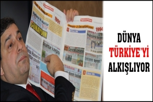 D&Uuml;NYA MİLLETLERİ BİZİ ALKIŞLIYOR