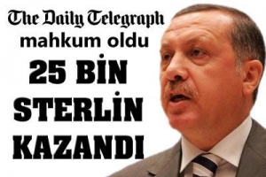 BAŞBAKAN 25 BİN STERLİN KAZANDI