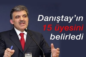 İŞTE DANIŞTAY'IN 15 YENİ &Uuml;YESİ