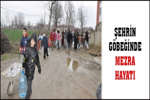 ŞEHRİN G&Ouml;BEĞİNDE MEZRA HAYATI