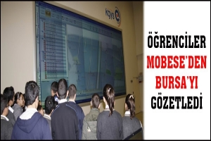 MİNİKLER MOBESE'DEN ŞEHRİ G&Ouml;ZETLEDİ
