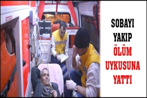 SOBAYI YAKIP &Ouml;L&Uuml;M UYKUSUNA YATTI