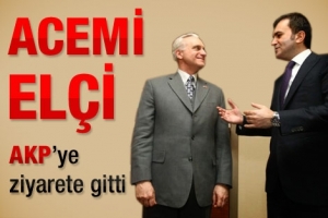ACEMİ EL&Ccedil;İ AK PARTİ'YE ZİYARETE GİTTİ