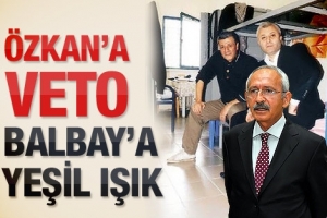 KILI&Ccedil;DAROĞLU'NDAN BALBAY'A YEŞİL IŞIK