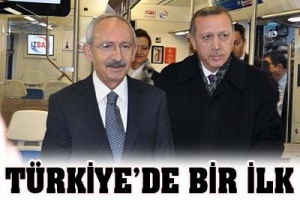 İZBAN'I ERDOĞAN VE KILI&Ccedil;DAROĞLU A&Ccedil;TI