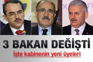 İŞTE YENİ BAKANLARIMIZ