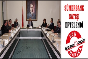 ESKİ S&Uuml;MERBANK BİNASI SATIŞI ERTELENDİ