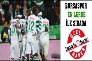&Ouml;ZEL HABER... BURSASPOR 'EN'LERDE İLK SIRADA