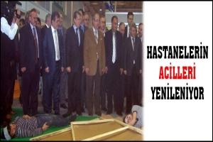 T&Uuml;M HASTANELERİN ACİLLERİ YENİLENİYOR