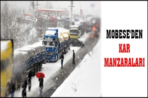MOBESE'DEN KAR MANZARALARI