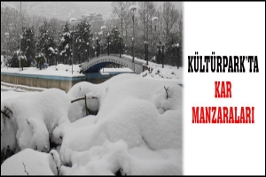 K&Uuml;LT&Uuml;RPARK'TA KAR MANZARALARI