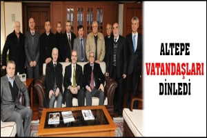 ALTEPE VATANDAŞLARI DİNLEDİ