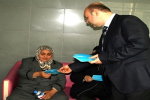 B&Ouml;BREK HAFTASINDA HASTALARA HEDİYE