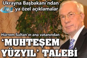 UKRAYNA'DAN MUHTEŞEM Y&Uuml;ZYIL TALEBİ