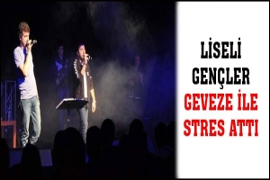 LİSELİ GEN&Ccedil;LER GEVEZE İLE STRES ATTI