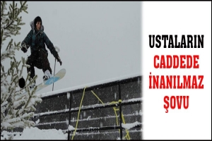 USTALARIN CADDEDE İNANILMAZ ŞOVU