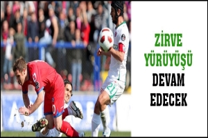 BURSASPOR'UN ZİRVE Y&Uuml;R&Uuml;Y&Uuml;Ş&Uuml; DEVAM EDECEK