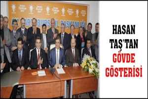 HASAN TAŞ'TAN G&Ouml;VDE G&Ouml;STERİSİ