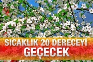 SICAKLIK 20 DERECEYİ GE&Ccedil;ECEK