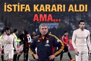 İSTİFA KARARI ALDI AMA