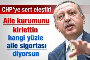 CHP'YE SERT ELEŞTİRİ