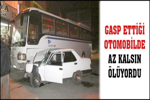 GASP ETTİĞİ OTOMOBİLDE &Ouml;L&Uuml;YORDU