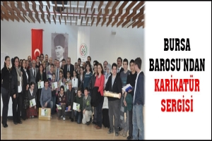 BURSA BAROSU'NDAN KARİKAT&Uuml;R SERGİSİ