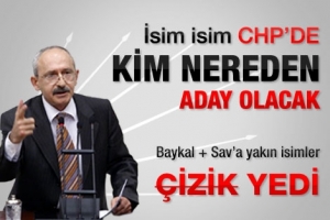 İŞTE CHP'DE &Ccedil;İZİK YİYECEK VEKİL ADAYLARI
