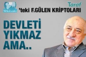 HOCAEFENDİ DEVLETİ YIKMAZ AMA