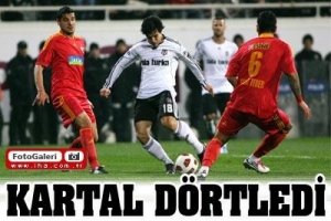 BEŞİKTAŞ KAYSERİ'YE PATLADI