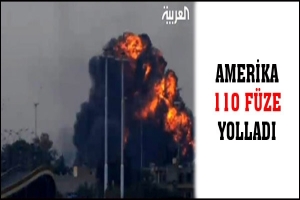 AMERİKA 110 F&Uuml;ZE YOLLADI