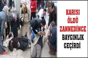 KARISI KAZADA &Ouml;LD&Uuml; ZANNEDİNCE BAYGINLIK GE&Ccedil;İRDİ