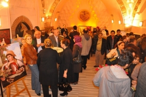 BUSMEK KURSİYERLERİNDEN RESİM SERGİSİ