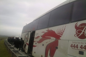 ERCİYESSPOR TARAFTARLARINA &Ccedil;İRKİN SALDIRI