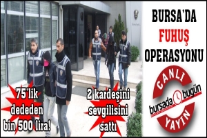 CANLI YAYIN... BURSA'DA FUHUŞ BASKINI
