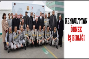 RENAULT'TAN &Ouml;RNEK İŞ BİRLİĞİ