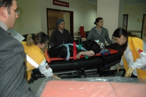 TRAFİK KAZASI: 1 YARALI