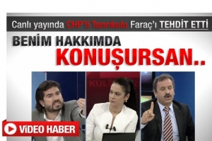 CANLI YAYINDA TEHDİT