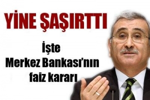 MERKEZ BANKASI FAİZ KARARI