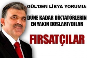 G&Uuml;L: BAZI &Uuml;LKELER FIRSAT&Ccedil;ILIK İ&Ccedil;İNDE