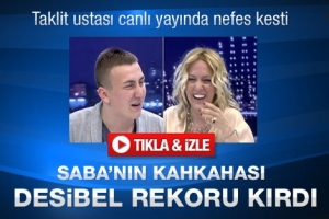 SEFA SABA T&Uuml;MER'E &Ouml;YLE KAHKAHALAR ATTIRDI Kİ